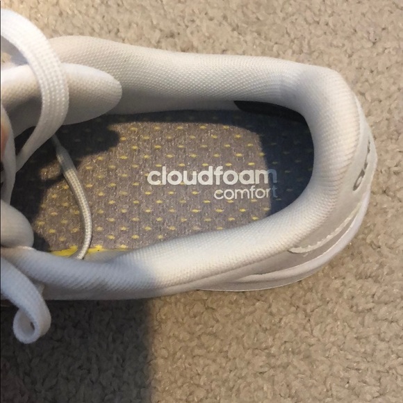Platinum Grand court cloudfoam sneakers - Picture 4 of 4